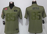 Women Nike San Francisco 49ers 85 Kittle Nike Camo 2019 Salute to Service Limited Jerseyy,baseball caps,new era cap wholesale,wholesale hats